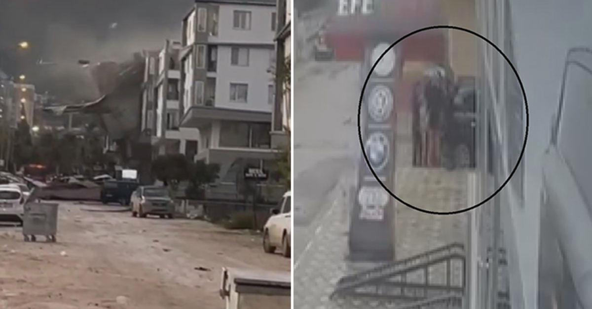 Fırtına ortalığı birbirine kattı