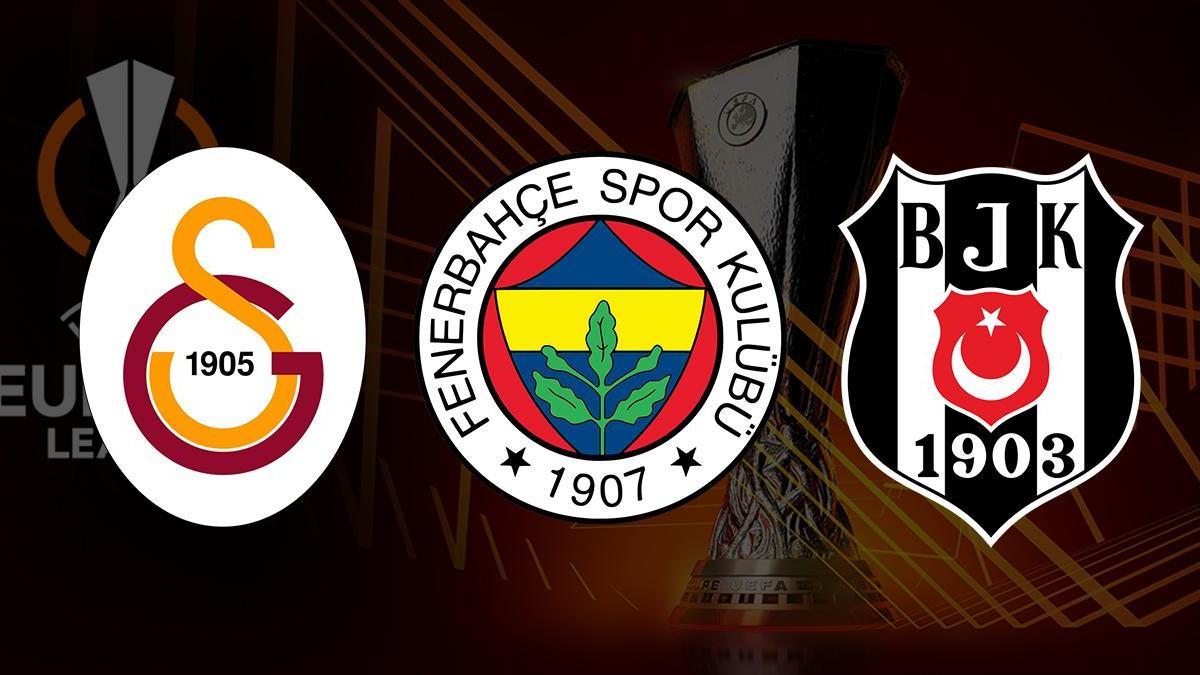 UEFA Avrupa Ligi’nde Galatasaray, Fenerbahçe ve Beşiktaş’ın maçlarını yönetecek hakemler açıklandı!
