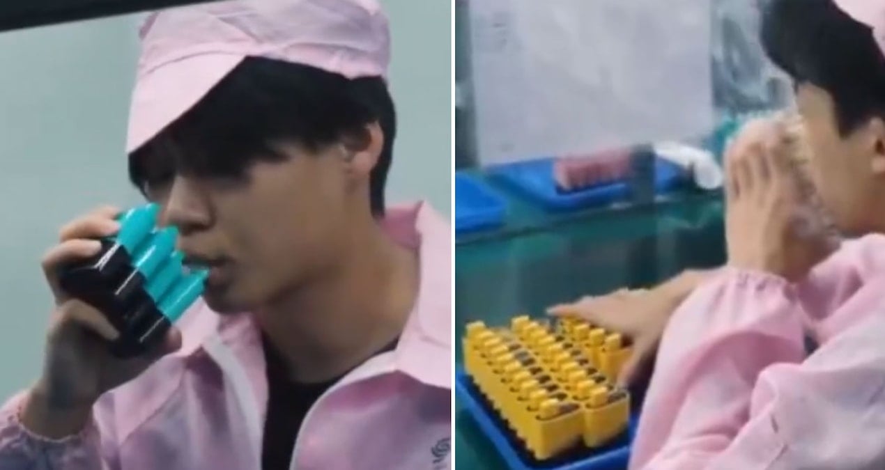 Elektronik sigaranın üretildiği fabrikayı görenler adını bile ağzına almıyor